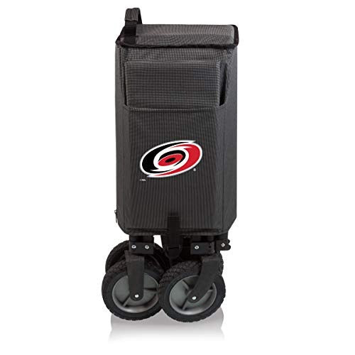 PICNIC TIME NHL Carolina Hurricanes Adventure Wagon Folding Wagon - Wagon Cart - Sport Utility Wagon - Beach Wagon Collapsible