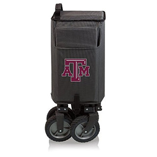 PICNIC TIME NCAA Texas A&M Aggies Adventure Wagon Folding Wagon - Wagon Cart - Sport Utility Wagon - Beach Wagon Collapsible