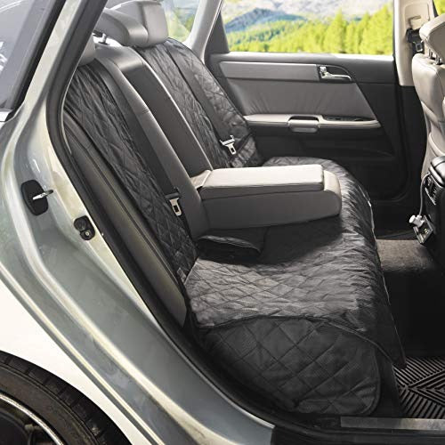 Wagan 6601 Road Ready Car Seat Protector Car Seat Cover Waterproof, Heavy-Duty and Nonslip Pet Car Seat Cover for Dogs with Large Size Fits for Cars, Trucks & SUVs, Black