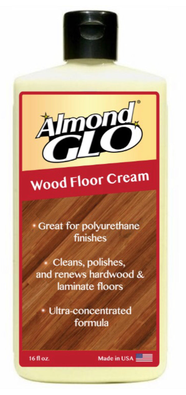 Almond Glo 3 Pack Wood Floor Cream, 16 oz