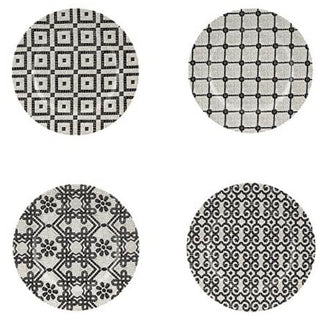 Set 4 Dessert Plates-Calcada Portuguesa