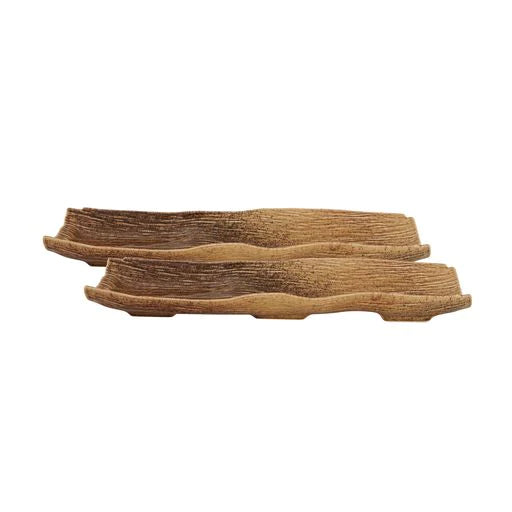 Bananas from Madeira Platter 19", Set of 2