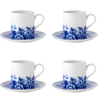 Vista Alegre Blue Ming Tea Cup & Saucer | Set Of 4