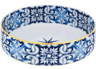 Vista Alegre Transatlantica Medium Salad Bowl Cardinal