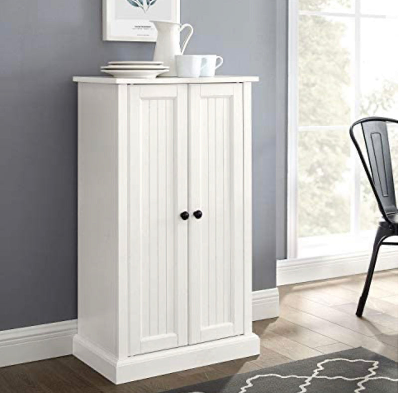 Crosley Furniture Seaside Accent Cabinet, White