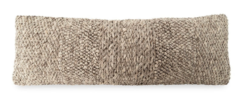Anaya Handwoven Textured Wool-Blend Pillow