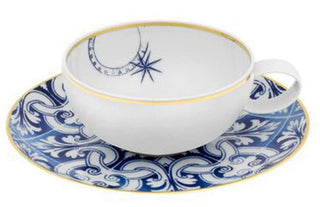 Vista Alegre Transatlantica Tea Cup & Saucer | Set of 4