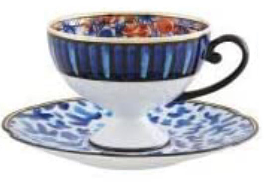Vista Alegre Cannaregio Tea Cup & Saucer, Set of 4