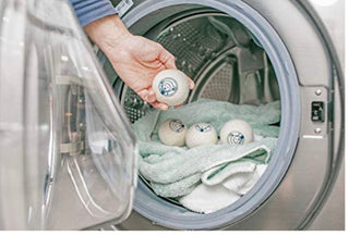Nellie's Lamby Dryerballs - Made with 100% Pure New Zealand Wool - Use to Soften All Types of Fabrics - Silent in Your Dryer & Long Lasting Use