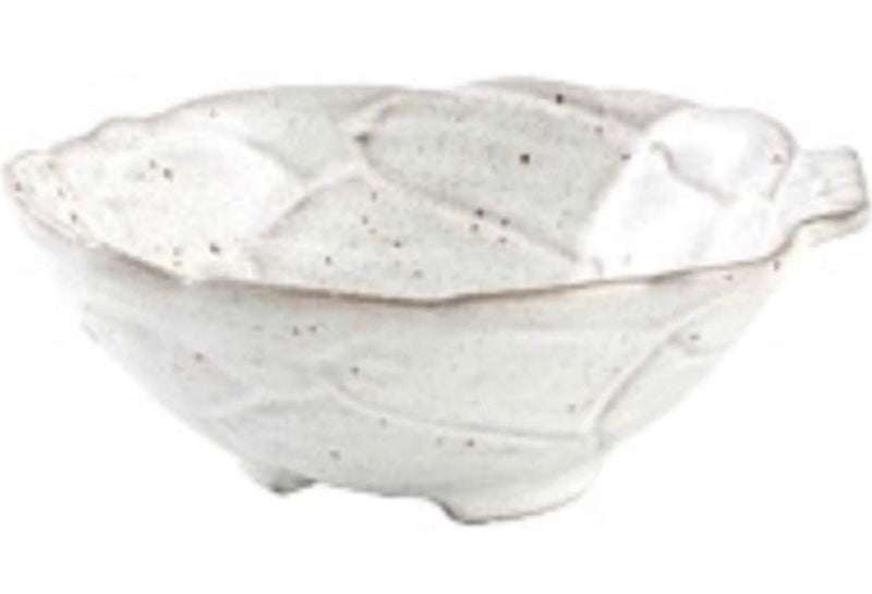 Bordallo Pinheiro Artichoke Bowl 5" White, Set of 4