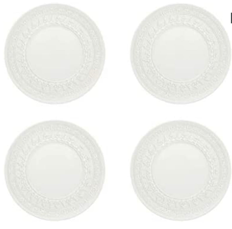 Bread And Butter Plate-Ornament - Set of 4