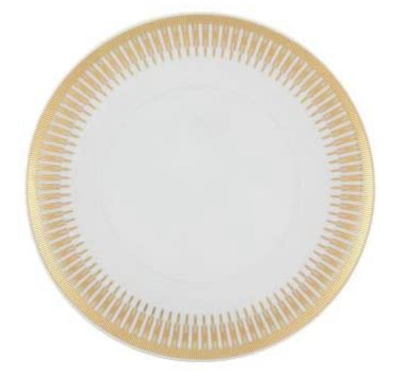 Vista Alegre Gold Exotic Dinner Plate, Set of 4