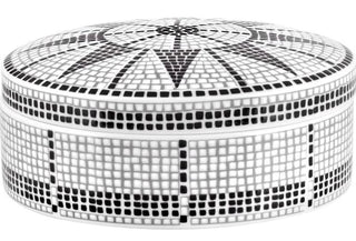Vista Alegre Porcelain Portuguese Cobblestone Large Box Regaleira