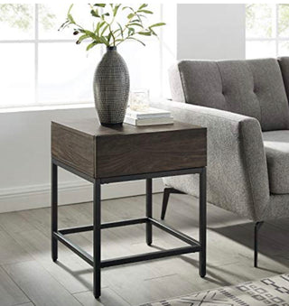 Jacobsen End Table, Brown Ash