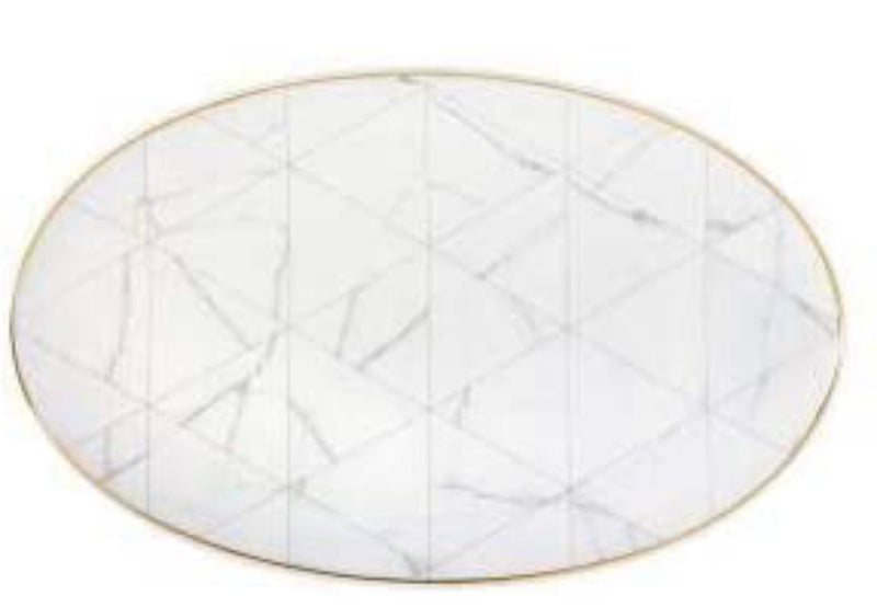 Vista Alegre Carrara Large Oval Platter, Set of 2