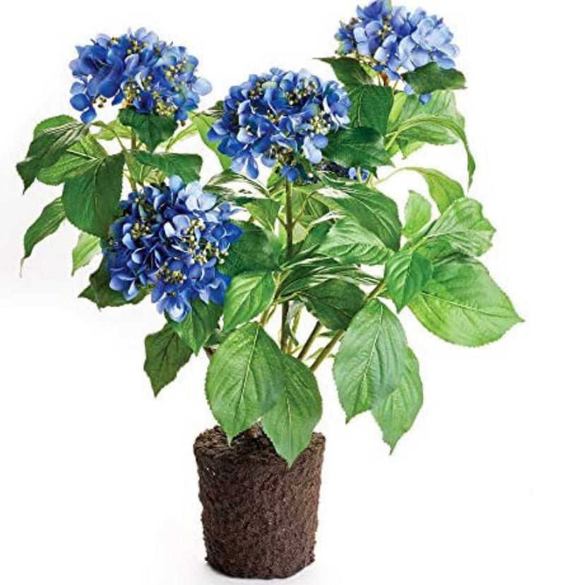 Napa Home & Garden Hydrangea Drop-in 27" Blue