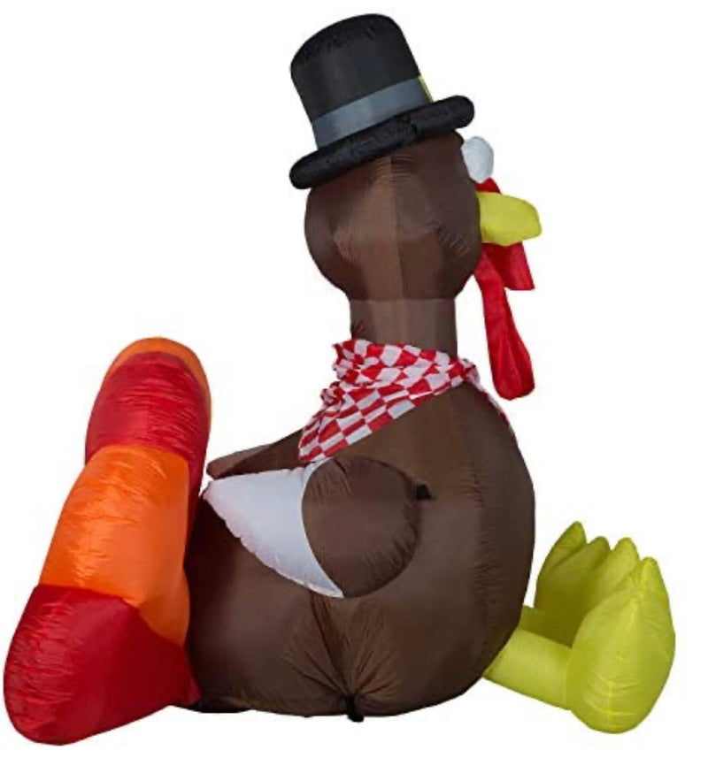 25 Foot Inflatable Turkey Gemmy Airblown Inflatable Original Turkey - Indoor Outdoor Holiday Dec ...