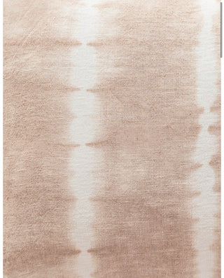 Anaya terracotta Ombre Linen Pillow