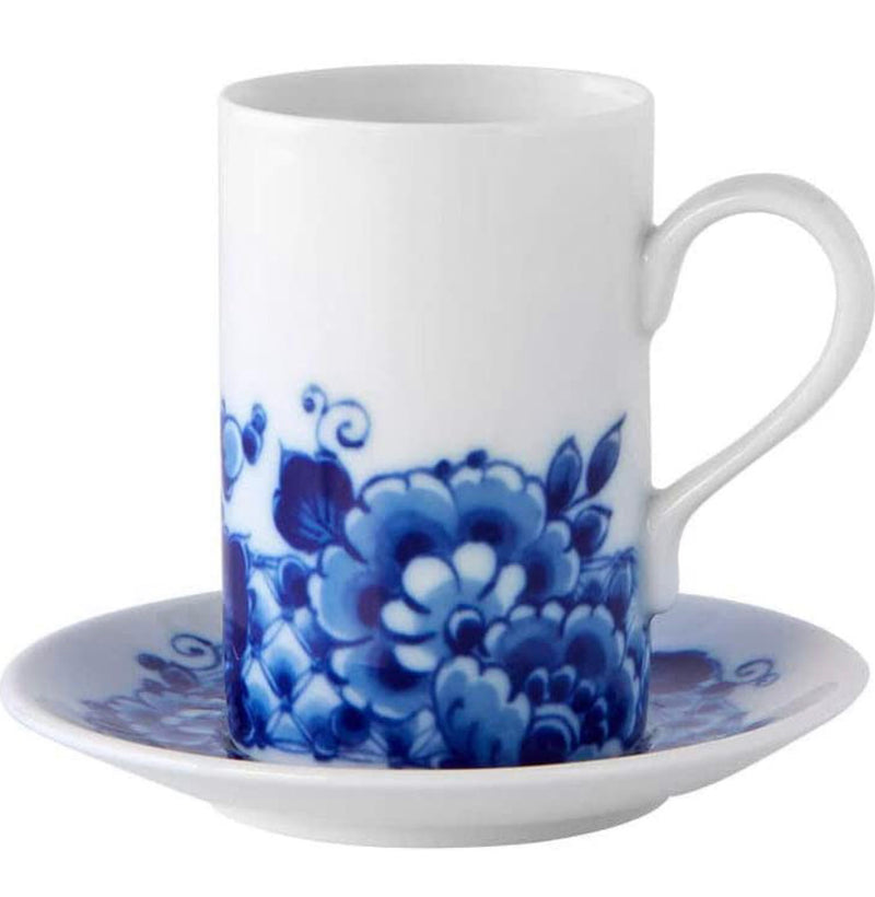 Vista Alegre Blue Ming Coffee Cup & Saucer | Set Of 4