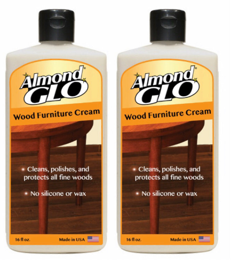 Almond Glo 2 Pack Furniture Cream, 16 oz
