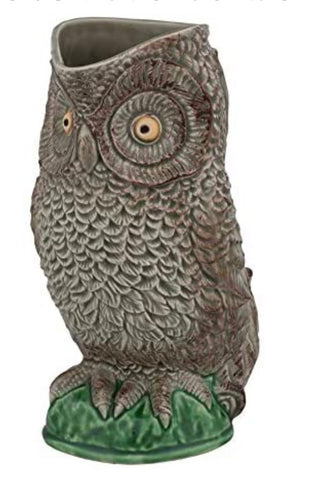 Bordallo Pinheiro Owl Earthenware Pitcher