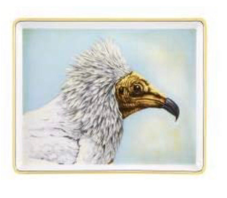 Vista Alegre VOO Tray Egyptian Vulture