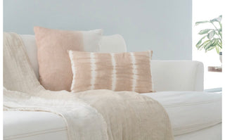 Anaya Crinkled Double Weave Linen Throw