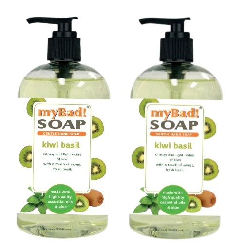 my Bad! Kiwi Basil 2 Pack Hand Soap