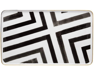 Christian Lacroix Sol Y Sombra Rectangular Platter by Vista Alegre