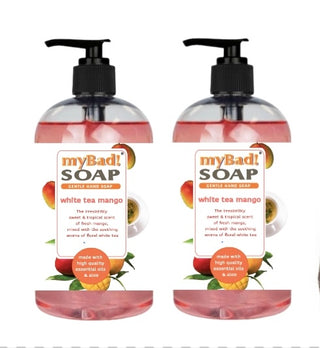 my Bad! White Tea Mango 2 Pack Hand Soap