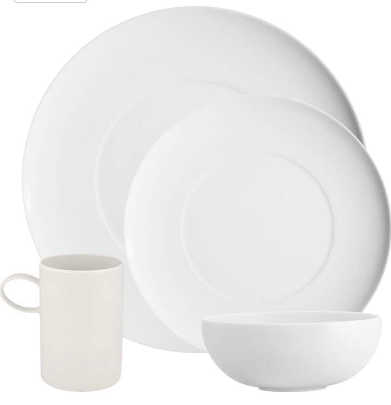 Vista Alegre Domo White 4 Piece Place Setting