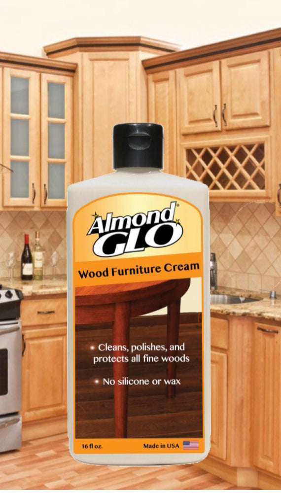 Almond Glo Furniture Cream, 16 oz