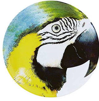 Charger Plate Yellow Bellied Macaw - Olhar O Brasil