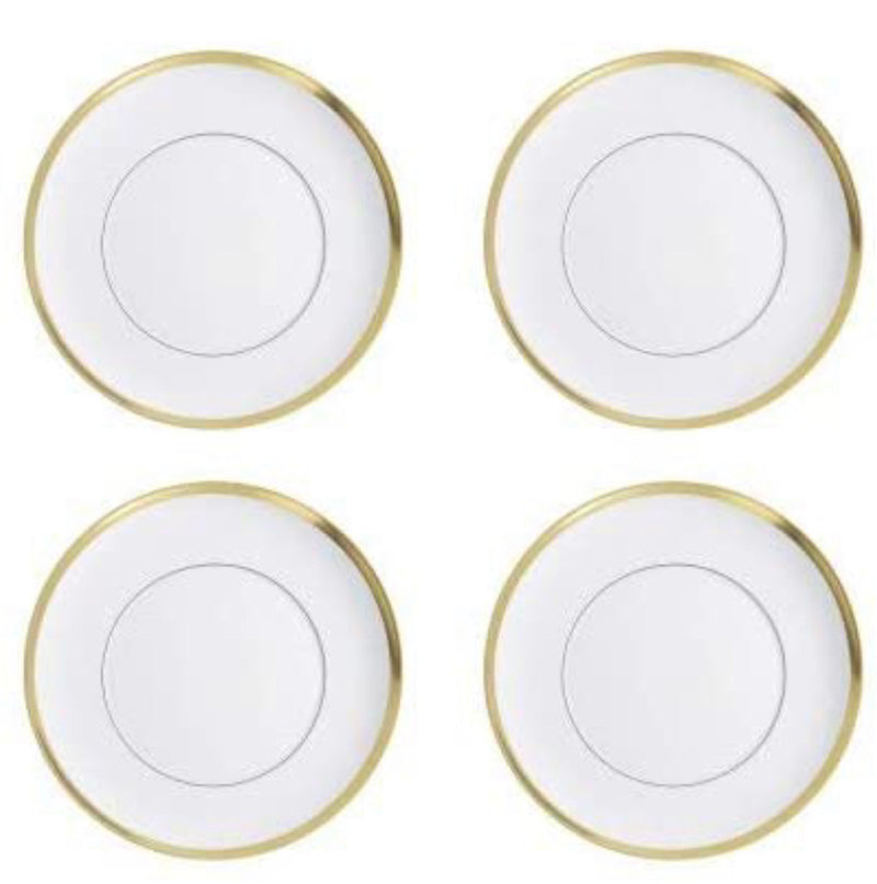 Vista Alegre Domo Gold Dinner Plate, Set of 4