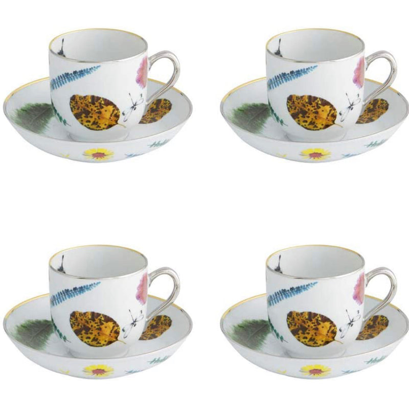 Vista Alegre Christian Lacroix - Caribe Tea Cup & Saucer | Set Of 4