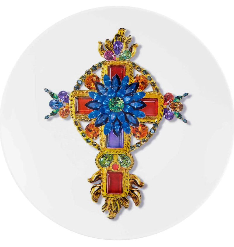 Vista Alegre Christian Lacroix Love Who You Want Dessert Plate Venitienne