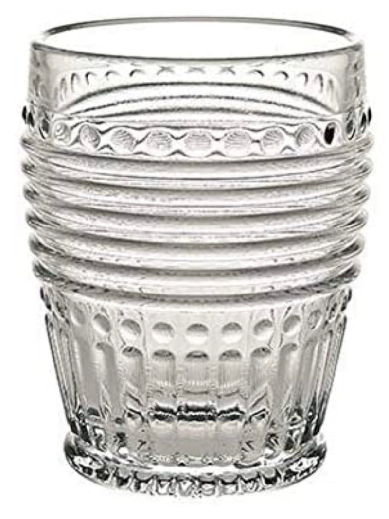 Casa Alegre Campania Clear Old Fashioned Glass, Set of 6