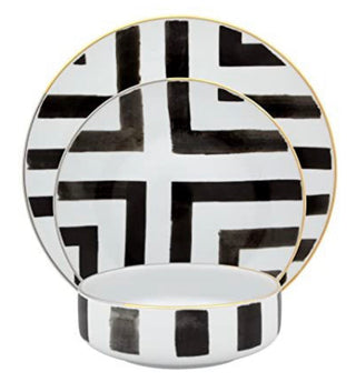 Vista Alegre Sol y Sombra Four Piece Place Setting by Christian Lacroix