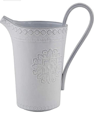 Bordallo Pinheiro RUA Nova Pitcher Antique, White