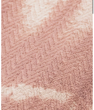 Anaya Pink Tie Dye Throw Blanket