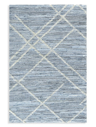 Anaya Recycled Denim Handwoven Tufted Rug