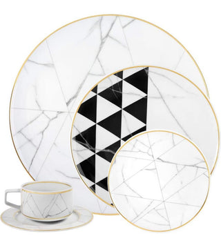 Vista Alegre 5 Piece Place Setting -Carrara