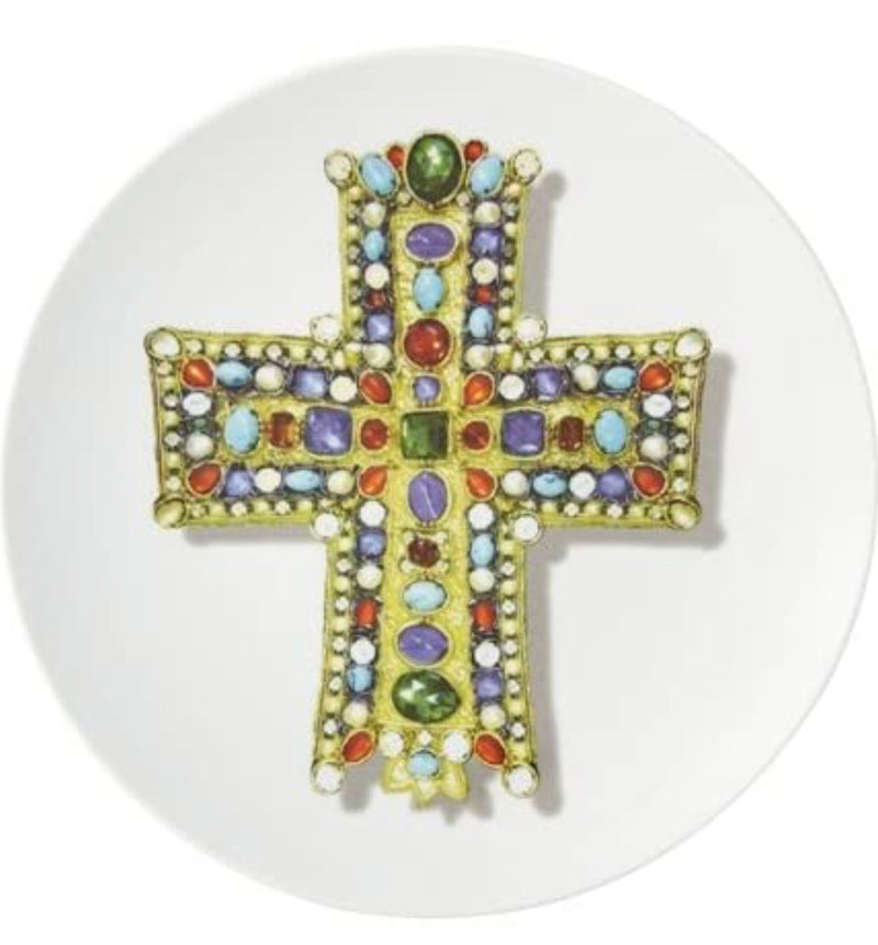 Christian Lacroix - Love Who You Want Dessert Plate "Lacroix Lacroix !"