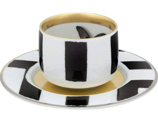 Vista Alegre Christian Lacroix - Sol Y Sombra Coffee Cup & Saucer | Set of 4