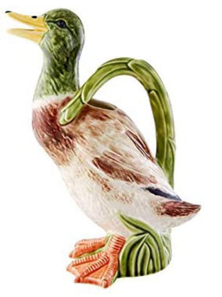 Bordallo Pinheiro Pitcher, Duck