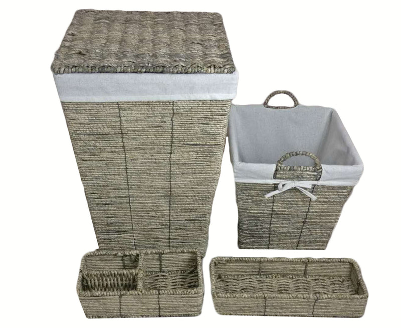 Home Outfitters S/4 Hamper and Bath