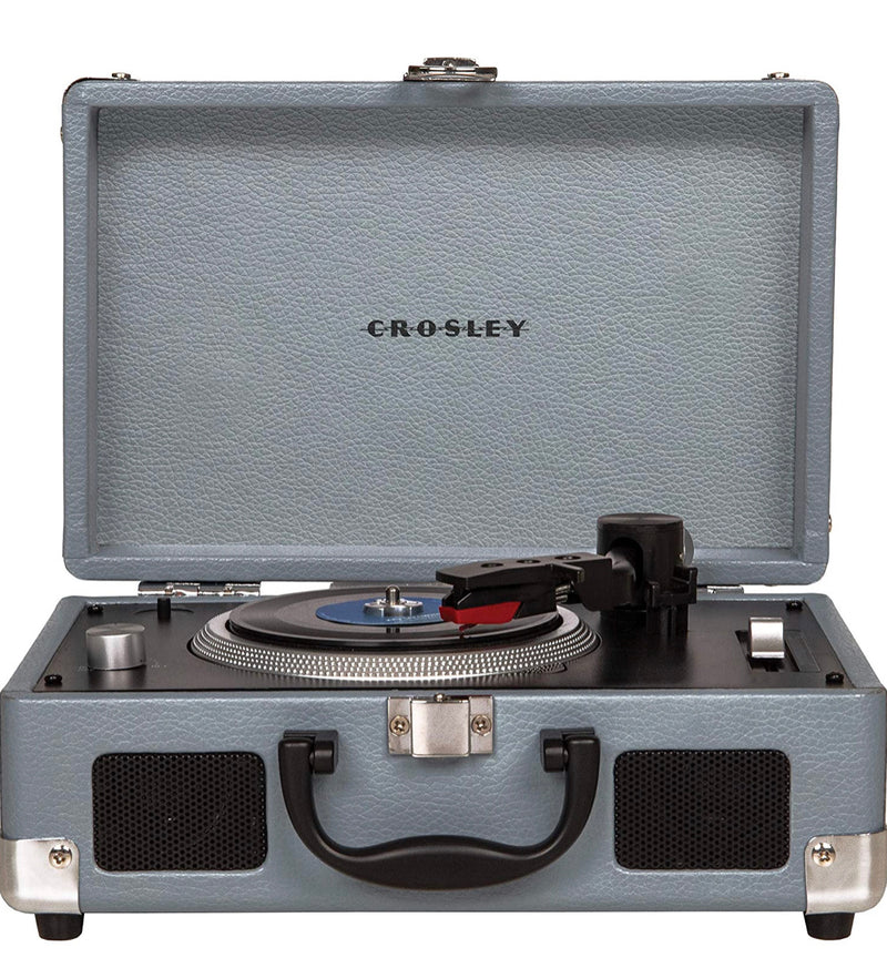 Crosley Mini Suitcase Turntable for 3-inch Vinyl Records, Tourmaline