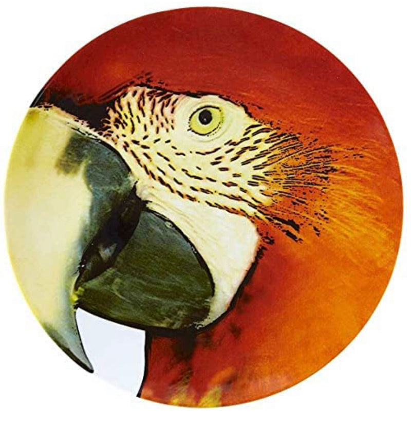 Charger Plate Red Macaw - Olhar O Brasil