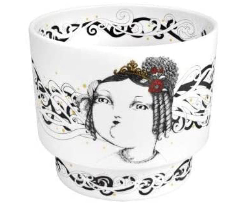 Vista Alegre Rainhas De Portugal Vase - Thumbnail 5