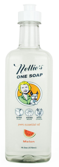 Nellie's All-Natural One Soap - 19.2 oz - Melon
